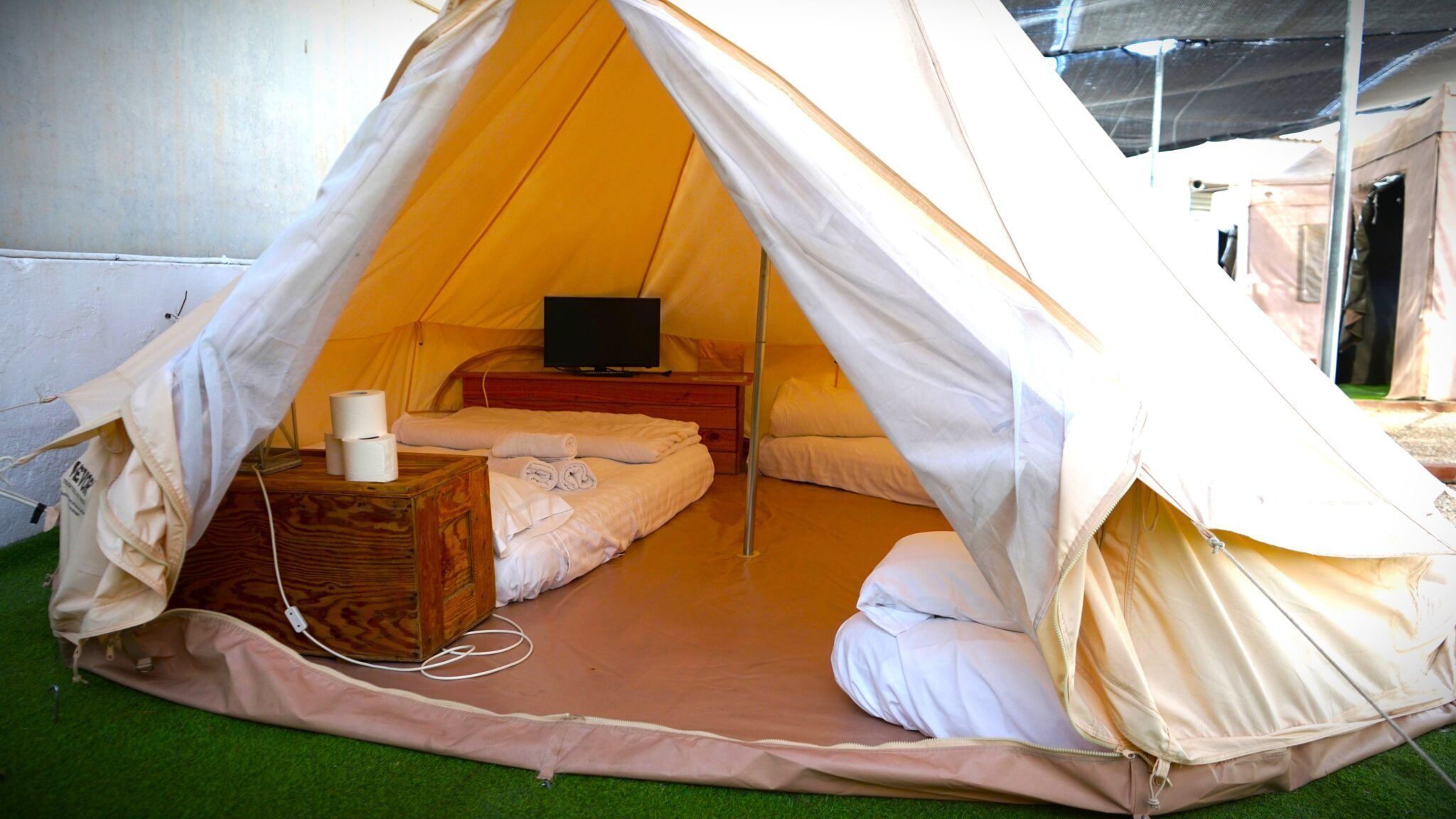 Área de autocaravanas Camping San Javier en San Javier, Murcia